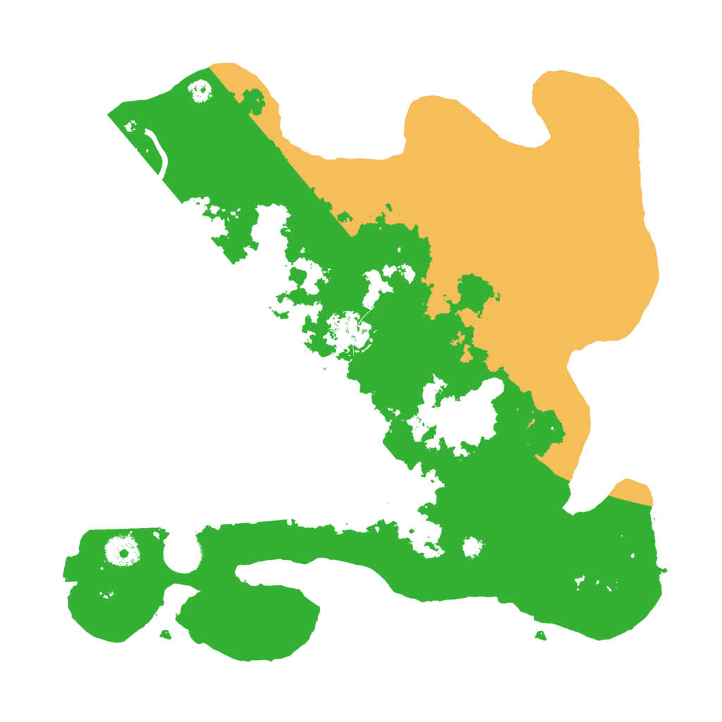 Biome Rust Map: Procedural Map, Size: 3300, Seed: 454116514