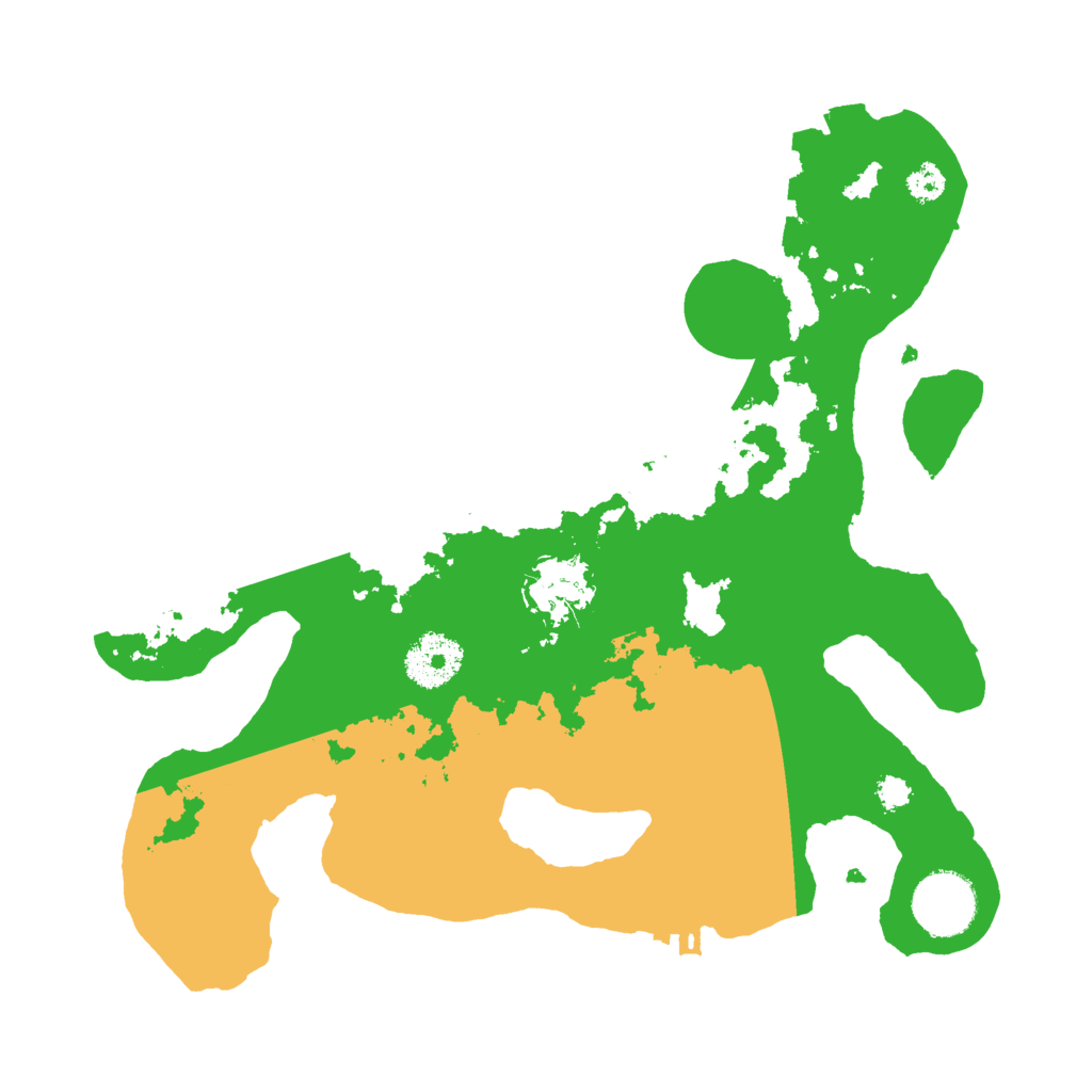 Biome Rust Map: Procedural Map, Size: 3000, Seed: 477090316