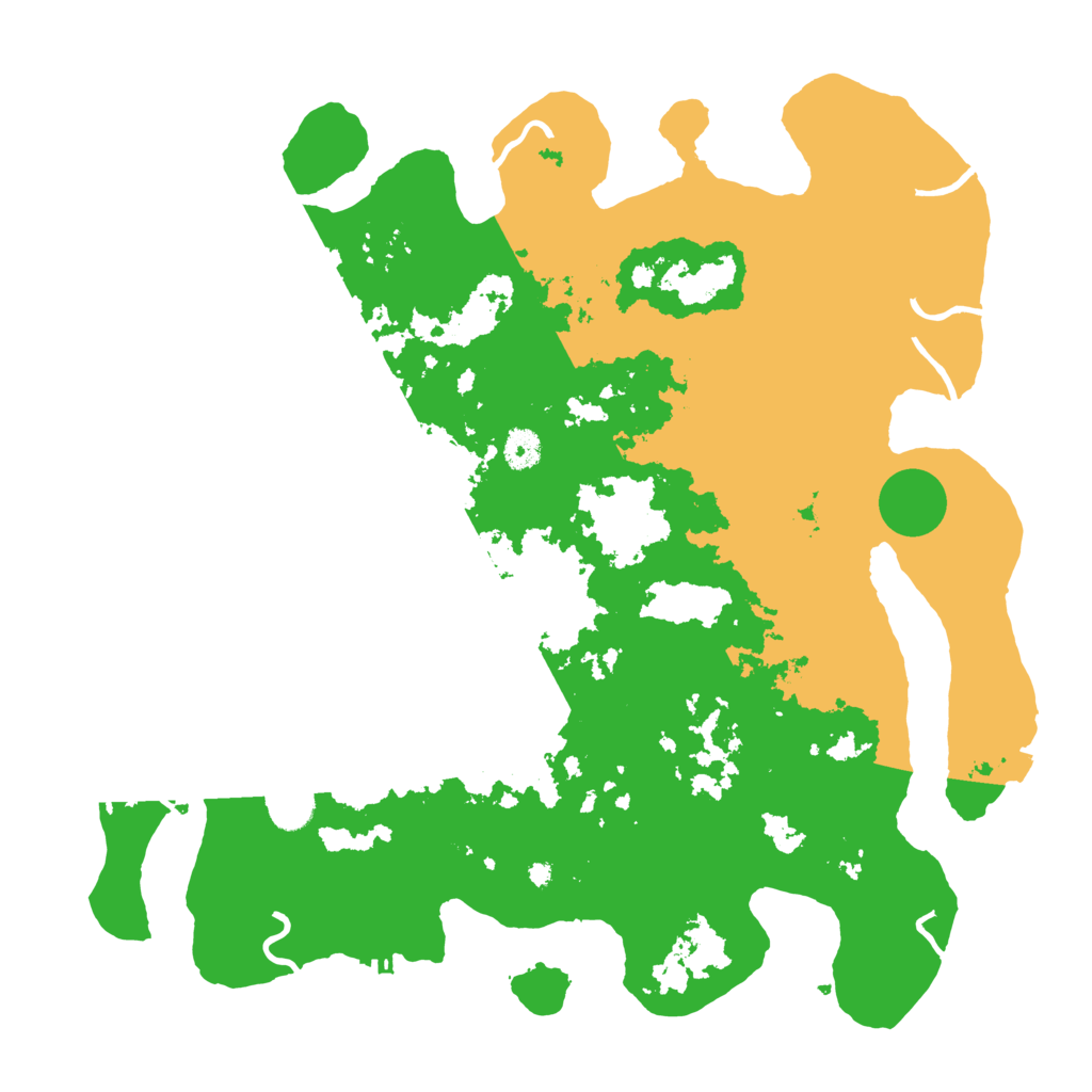 Biome Rust Map: Procedural Map, Size: 4250, Seed: 35155647