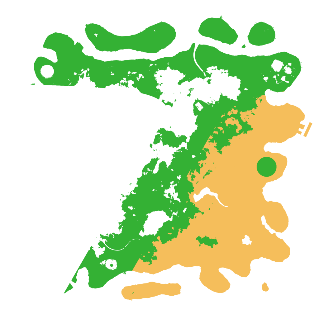 Biome Rust Map: Procedural Map, Size: 4250, Seed: 1807087679