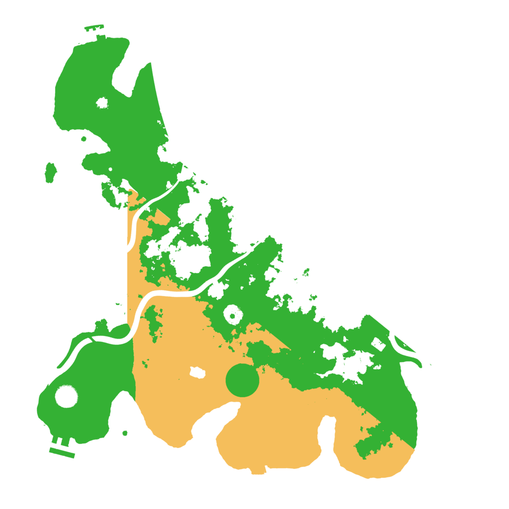 Biome Rust Map: Procedural Map, Size: 4000, Seed: 990895652