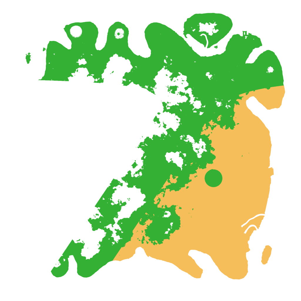 Biome Rust Map: Procedural Map, Size: 4500, Seed: 1762883512
