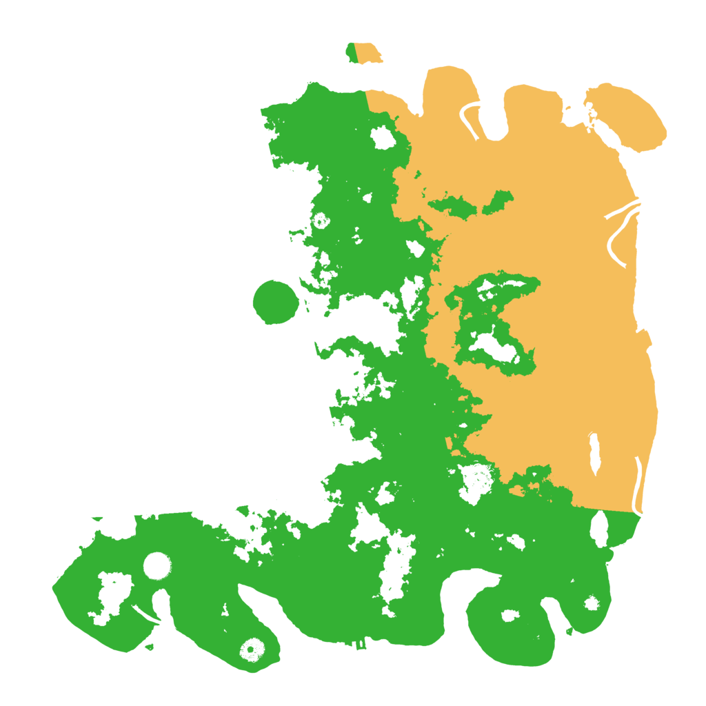 Biome Rust Map: Procedural Map, Size: 4500, Seed: 769248418