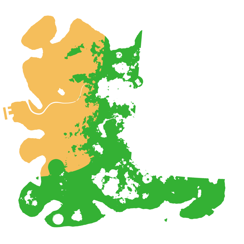 Biome Rust Map: Procedural Map, Size: 4000, Seed: 1071814051