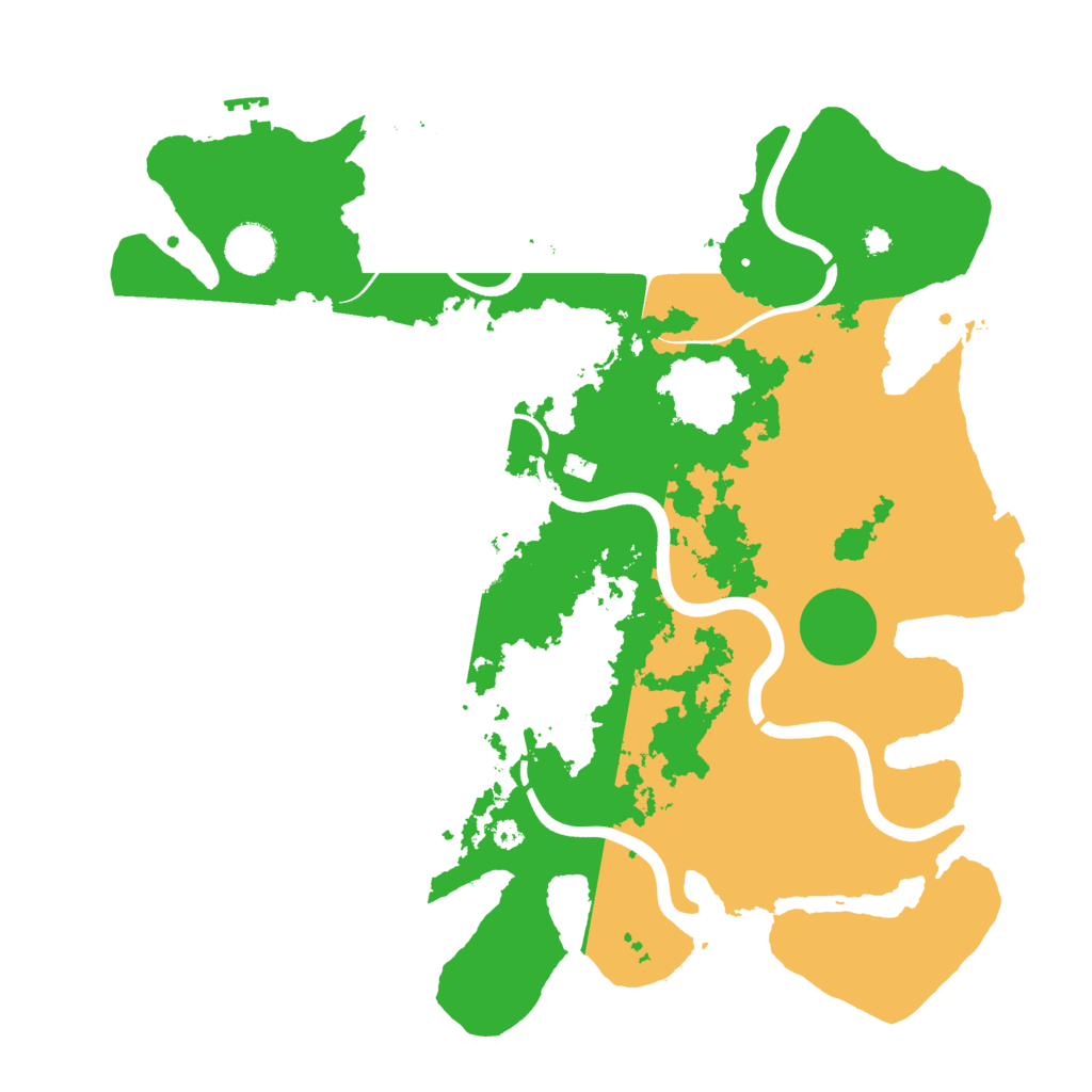 Biome Rust Map: Procedural Map, Size: 3750, Seed: 216314112