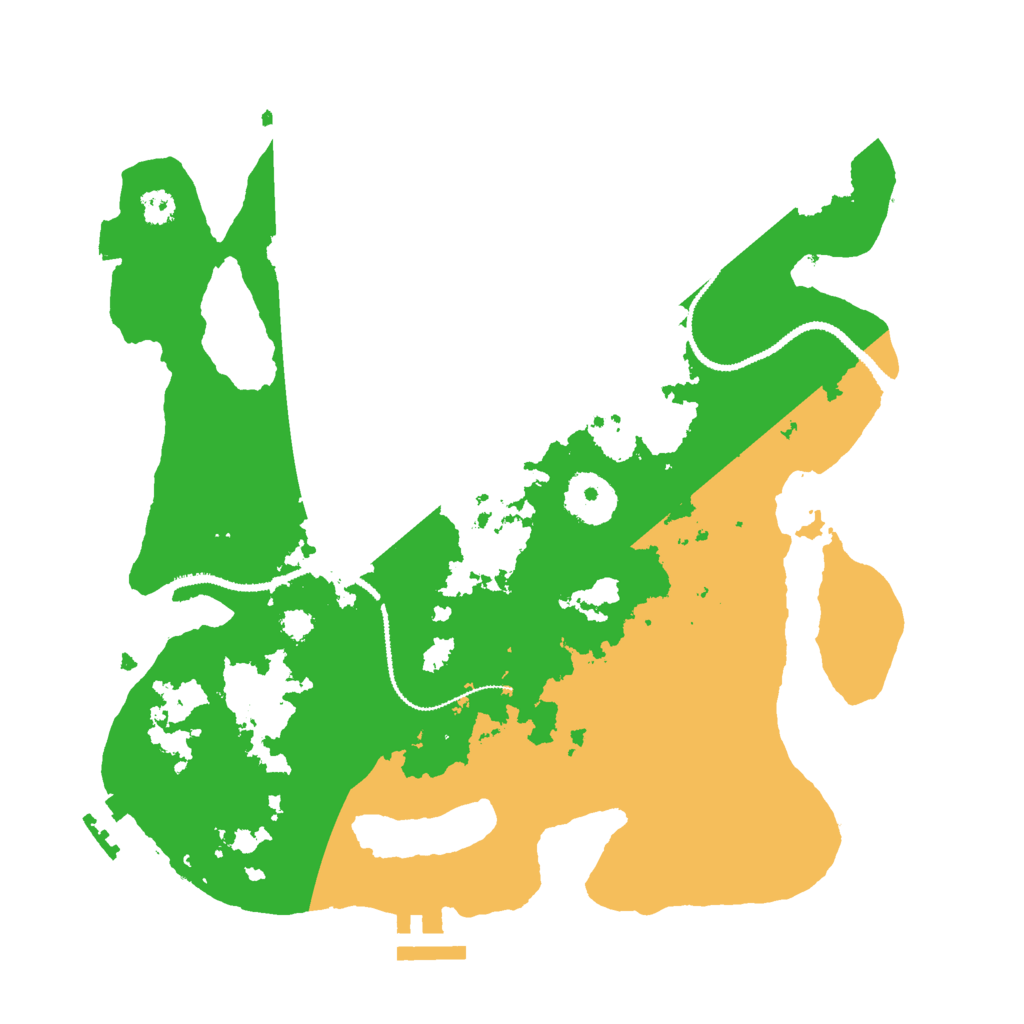 Biome Rust Map: Procedural Map, Size: 3000, Seed: 44737