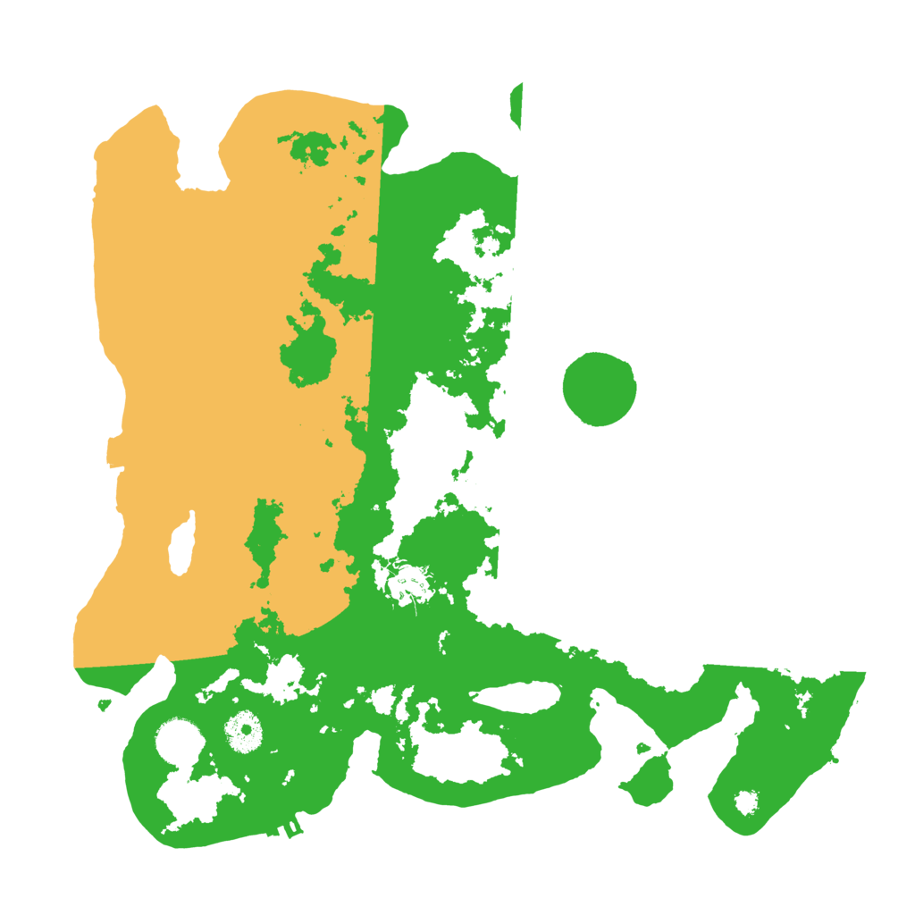 Biome Rust Map: Procedural Map, Size: 3500, Seed: 2114619