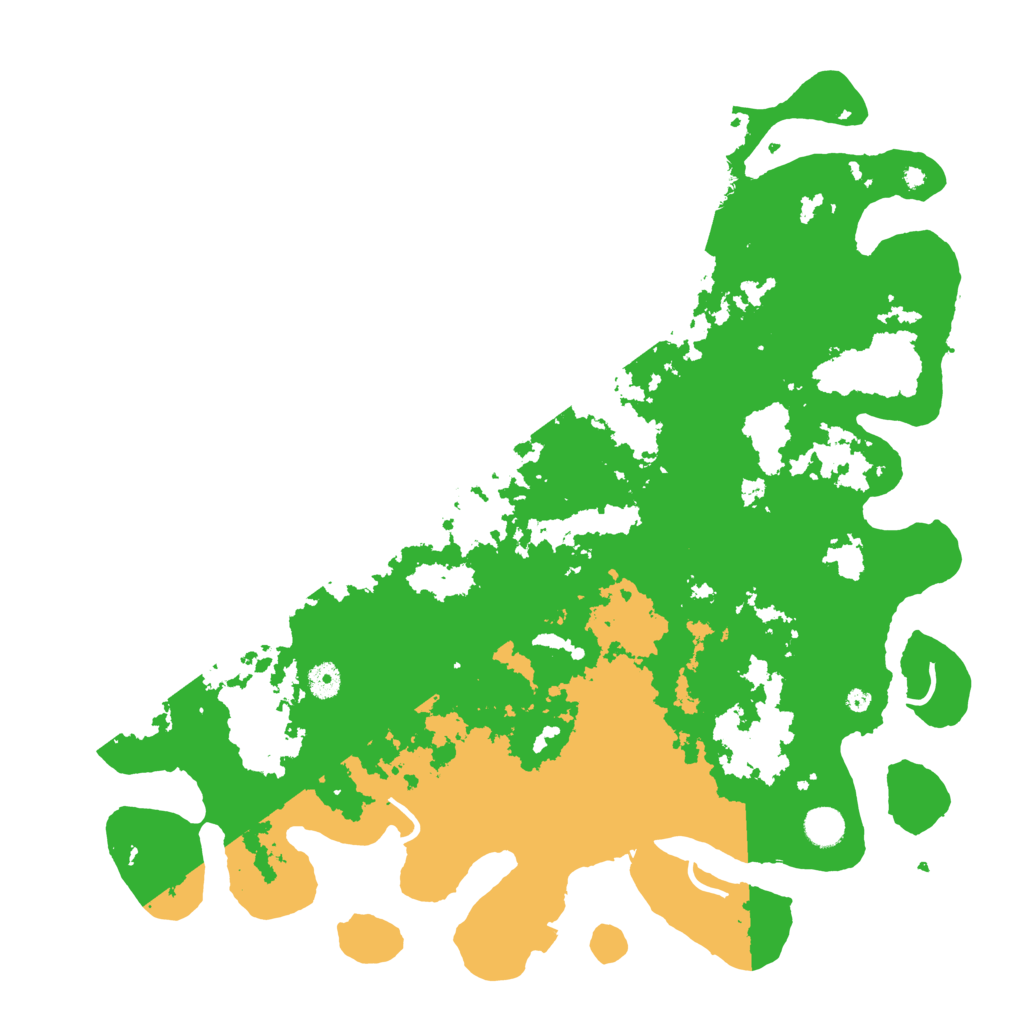 Biome Rust Map: Procedural Map, Size: 4500, Seed: 2002858537