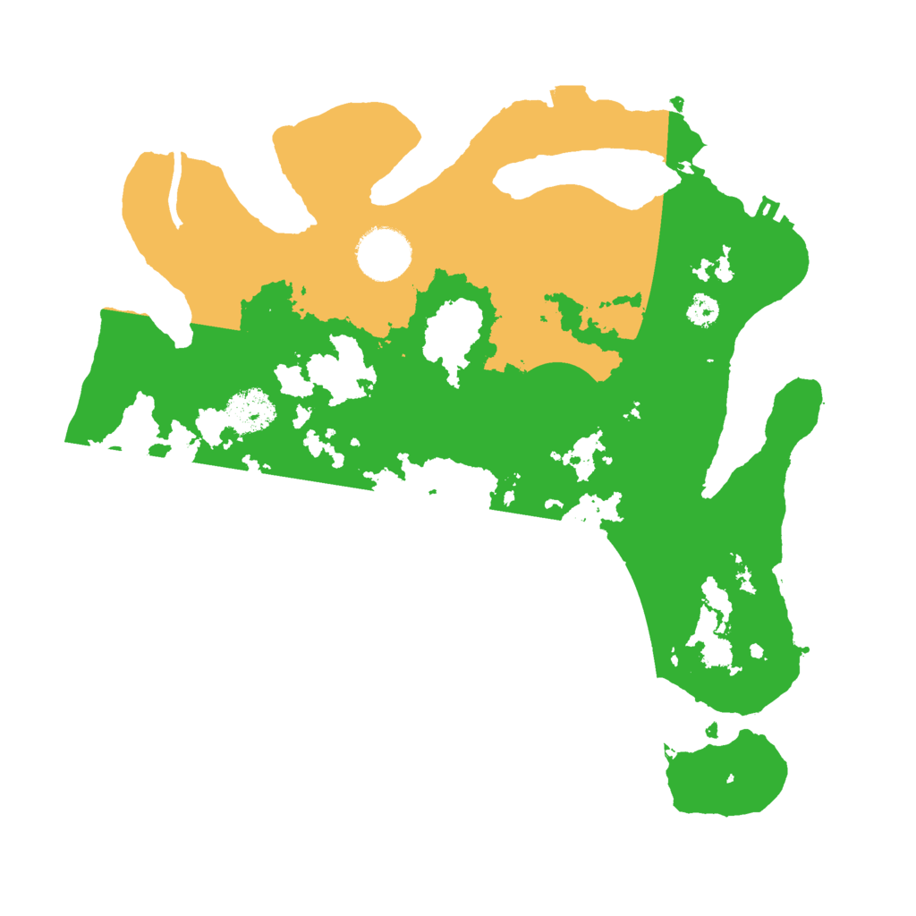 Biome Rust Map: Procedural Map, Size: 3000, Seed: 2061090759