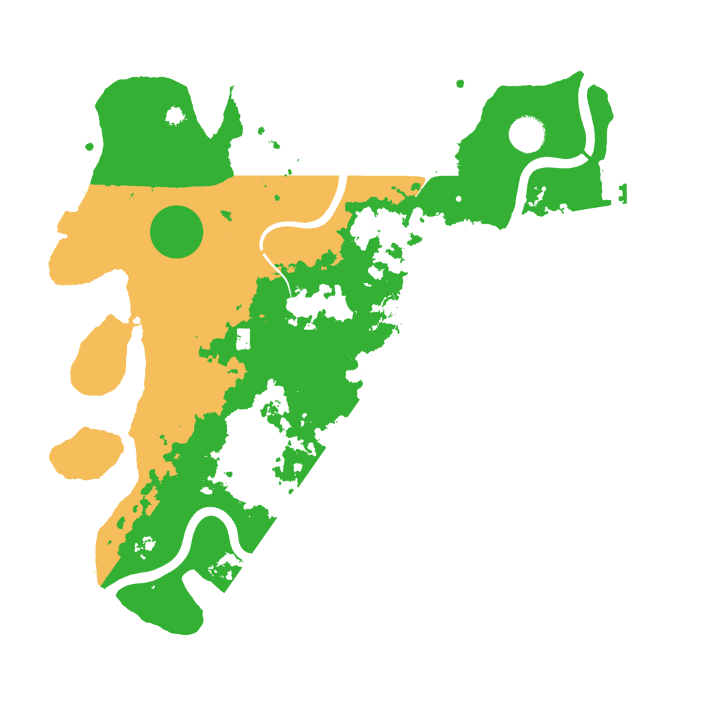 Biome Rust Map: Procedural Map, Size: 3500, Seed: 1534830930