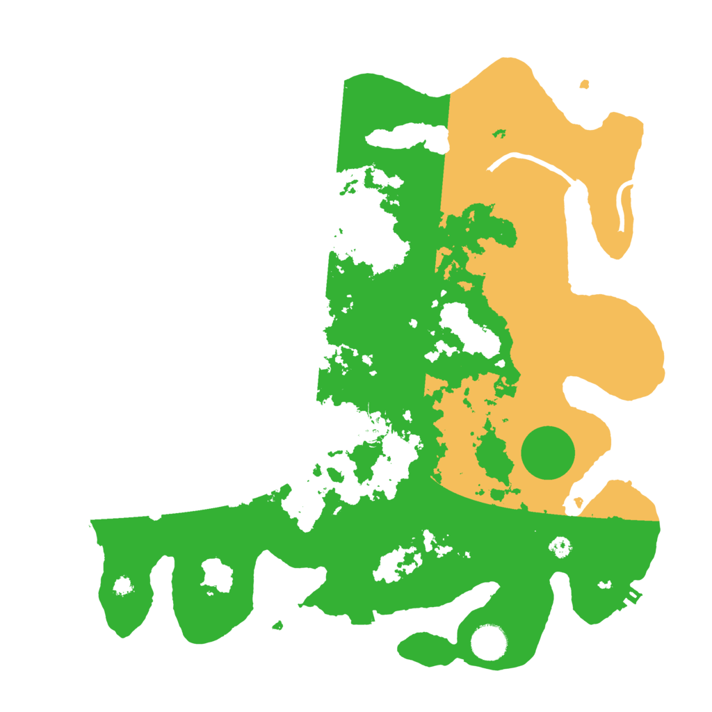 Biome Rust Map: Procedural Map, Size: 3500, Seed: 1690238384