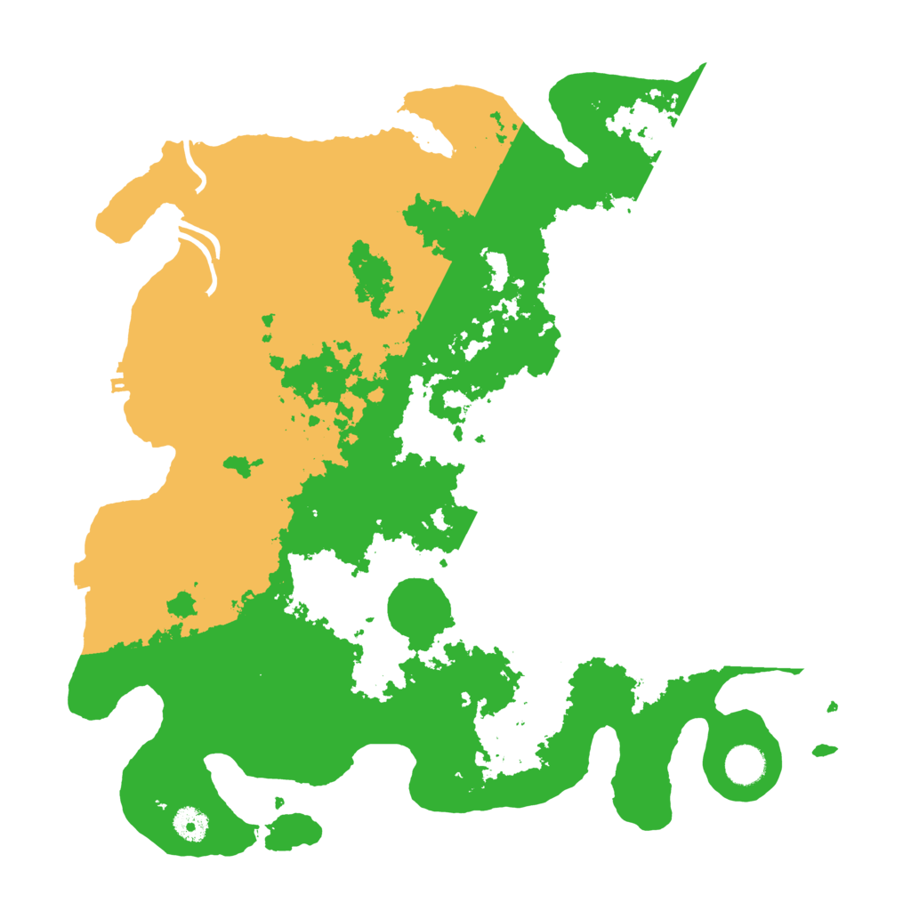 Biome Rust Map: Procedural Map, Size: 4000, Seed: 553207347