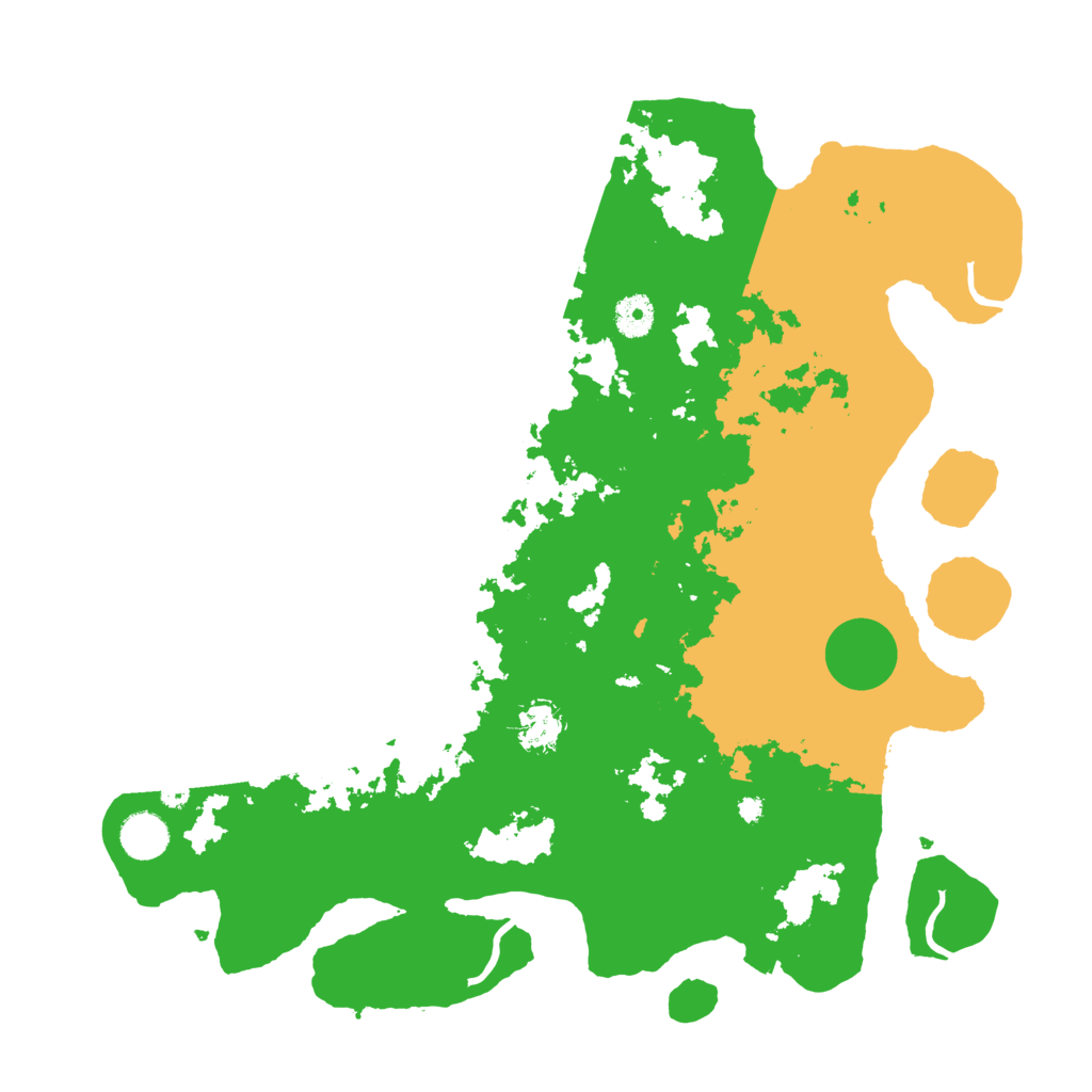 Biome Rust Map: Procedural Map, Size: 4000, Seed: 345274489