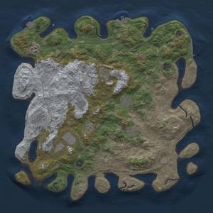 Thumbnail Rust Map: Procedural Map, Size: 4250, Seed: 18052024, 19 Monuments