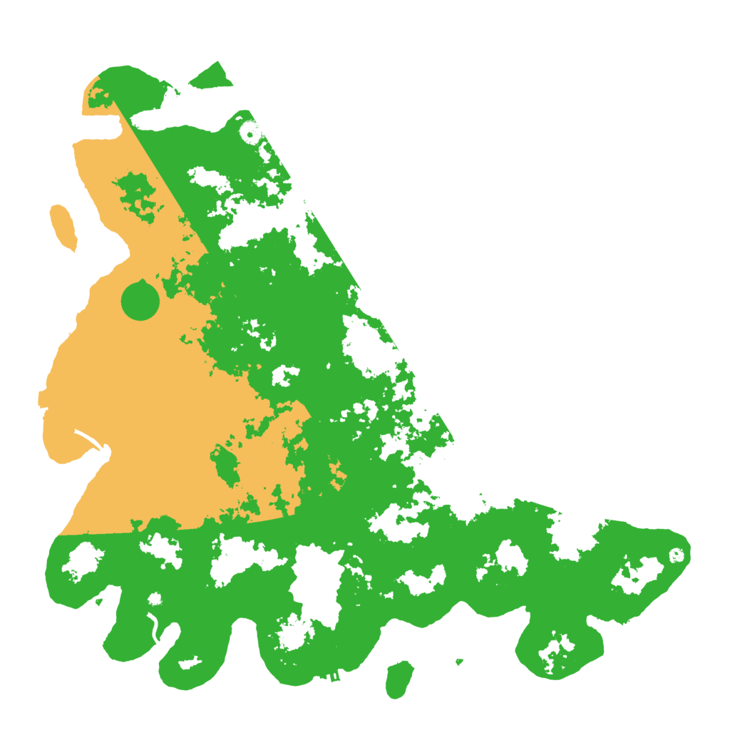 Biome Rust Map: Procedural Map, Size: 5000, Seed: 689202280