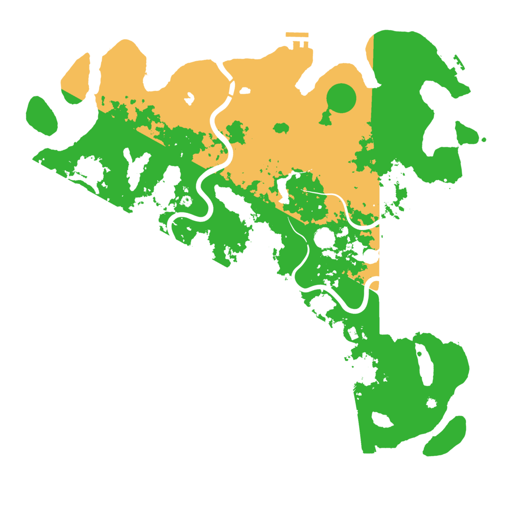 Biome Rust Map: Procedural Map, Size: 4500, Seed: 1526937431
