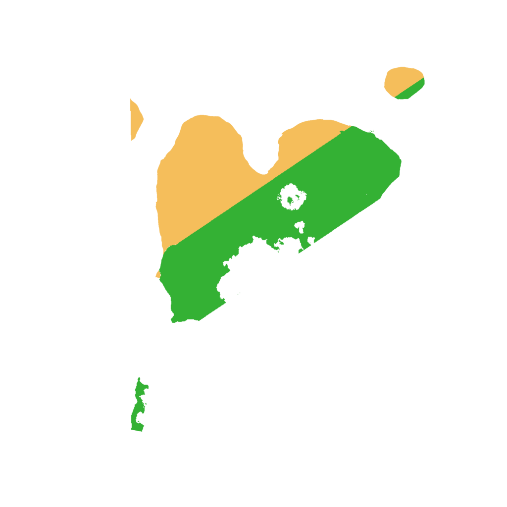 Biome Rust Map: Procedural Map, Size: 2000, Seed: 1131491619