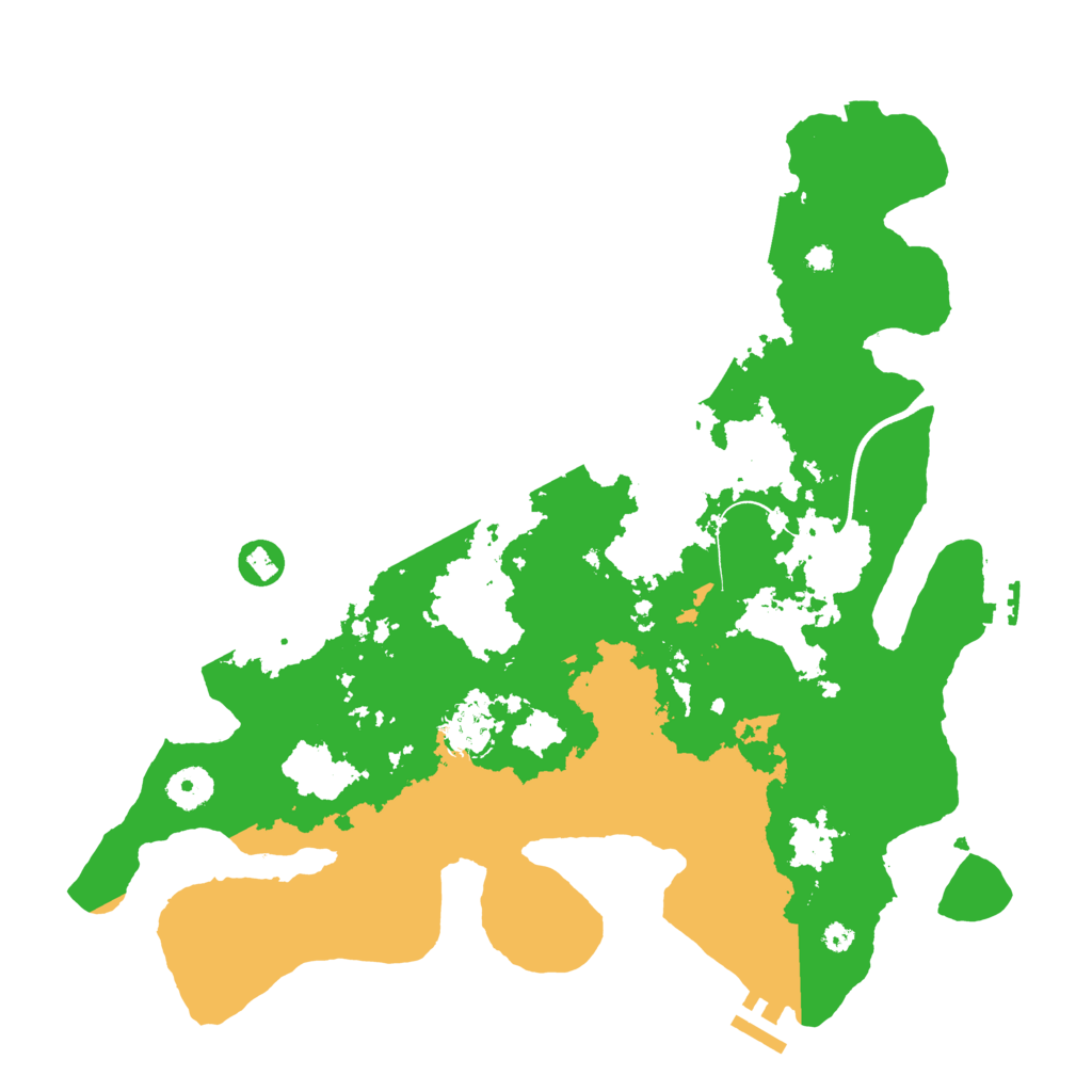 Biome Rust Map: Procedural Map, Size: 3750, Seed: 895363882