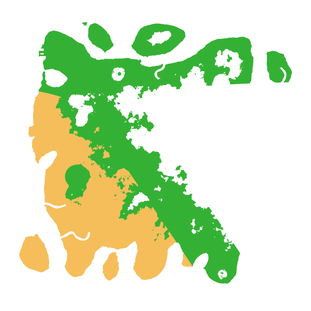 Biome Rust Map: Procedural Map, Size: 3500, Seed: 1311381244