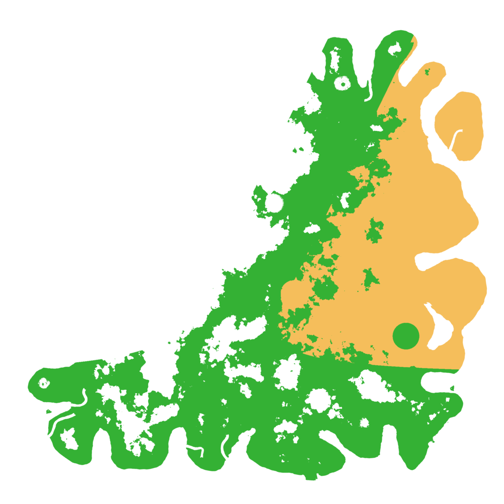 Biome Rust Map: Procedural Map, Size: 5000, Seed: 56346422