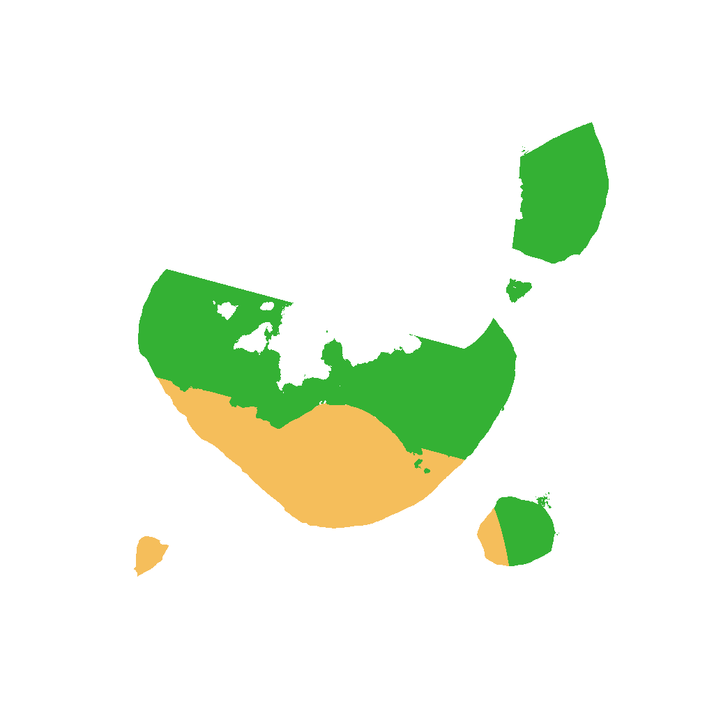 Biome Rust Map: Procedural Map, Size: 1500, Seed: 206984529