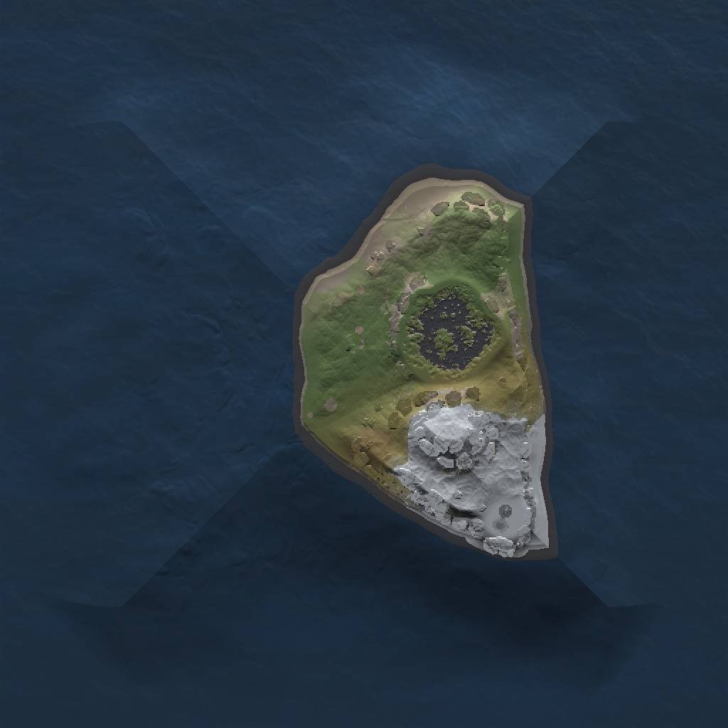 Rust Map: Procedural Map, Size: 1000, Seed: 1586943208, 3 Monuments