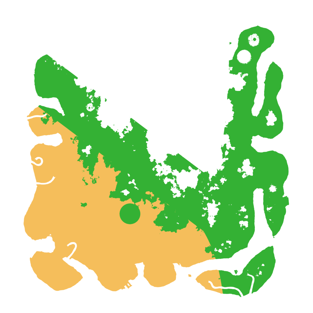 Biome Rust Map: Procedural Map, Size: 4000, Seed: 1258771007