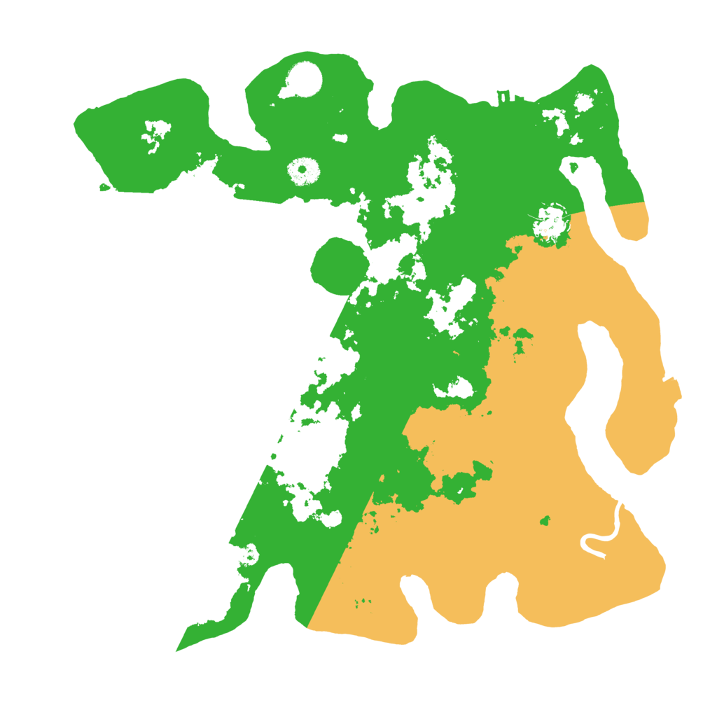 Biome Rust Map: Procedural Map, Size: 3600, Seed: 164