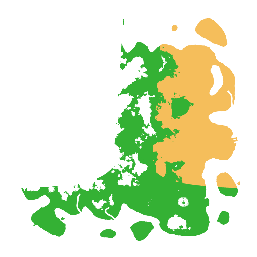 Biome Rust Map: Procedural Map, Size: 3850, Seed: 1153171586