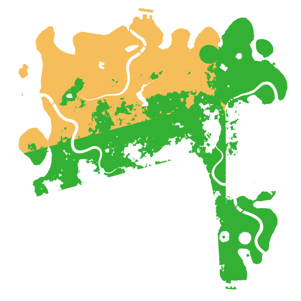 Biome Rust Map: Procedural Map, Size: 4250, Seed: 802211