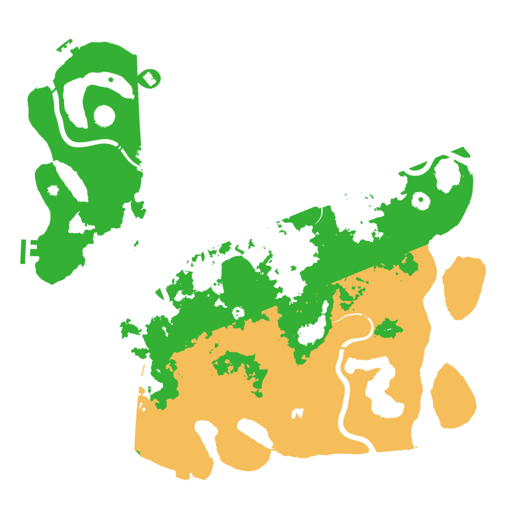 Biome Rust Map: Procedural Map, Size: 4250, Seed: 1123218875