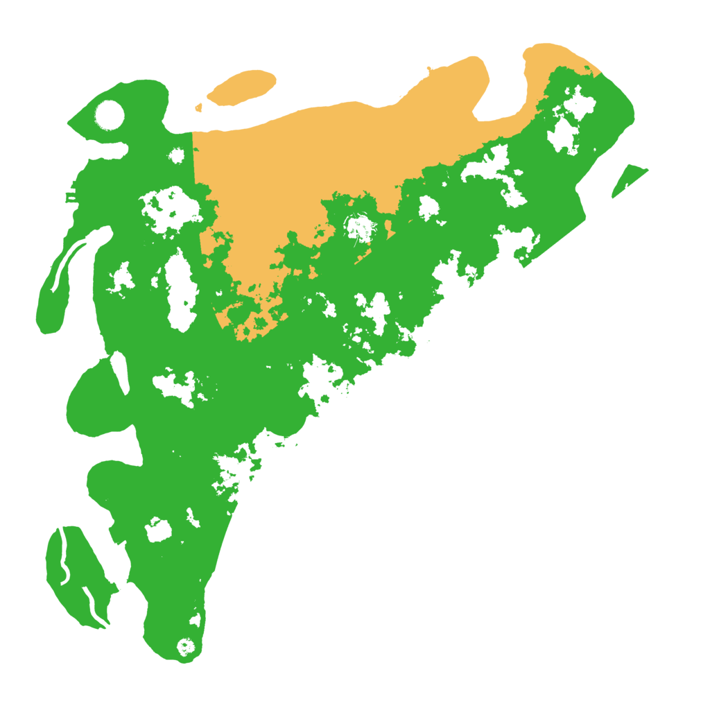 Biome Rust Map: Procedural Map, Size: 4250, Seed: 456420882