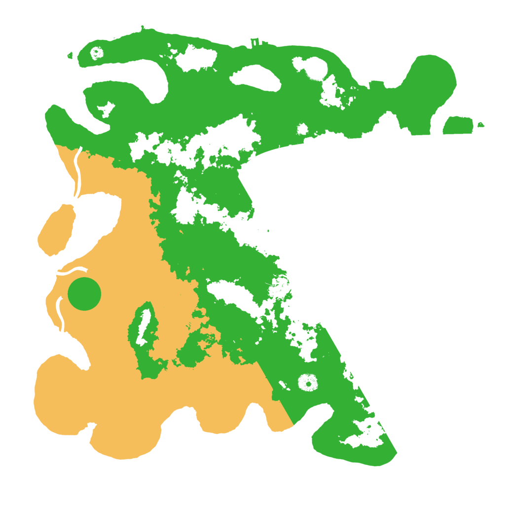 Biome Rust Map: Procedural Map, Size: 4000, Seed: 20240507