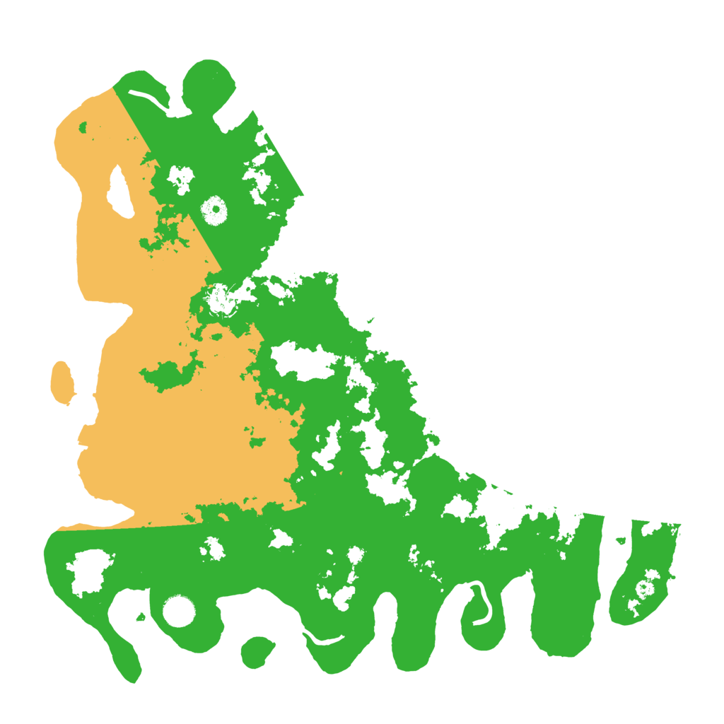 Biome Rust Map: Procedural Map, Size: 4000, Seed: 95328752