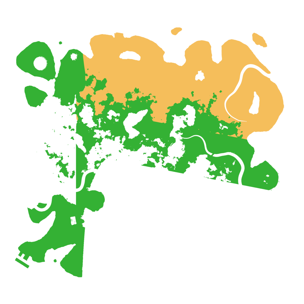 Biome Rust Map: Procedural Map, Size: 4000, Seed: 635518