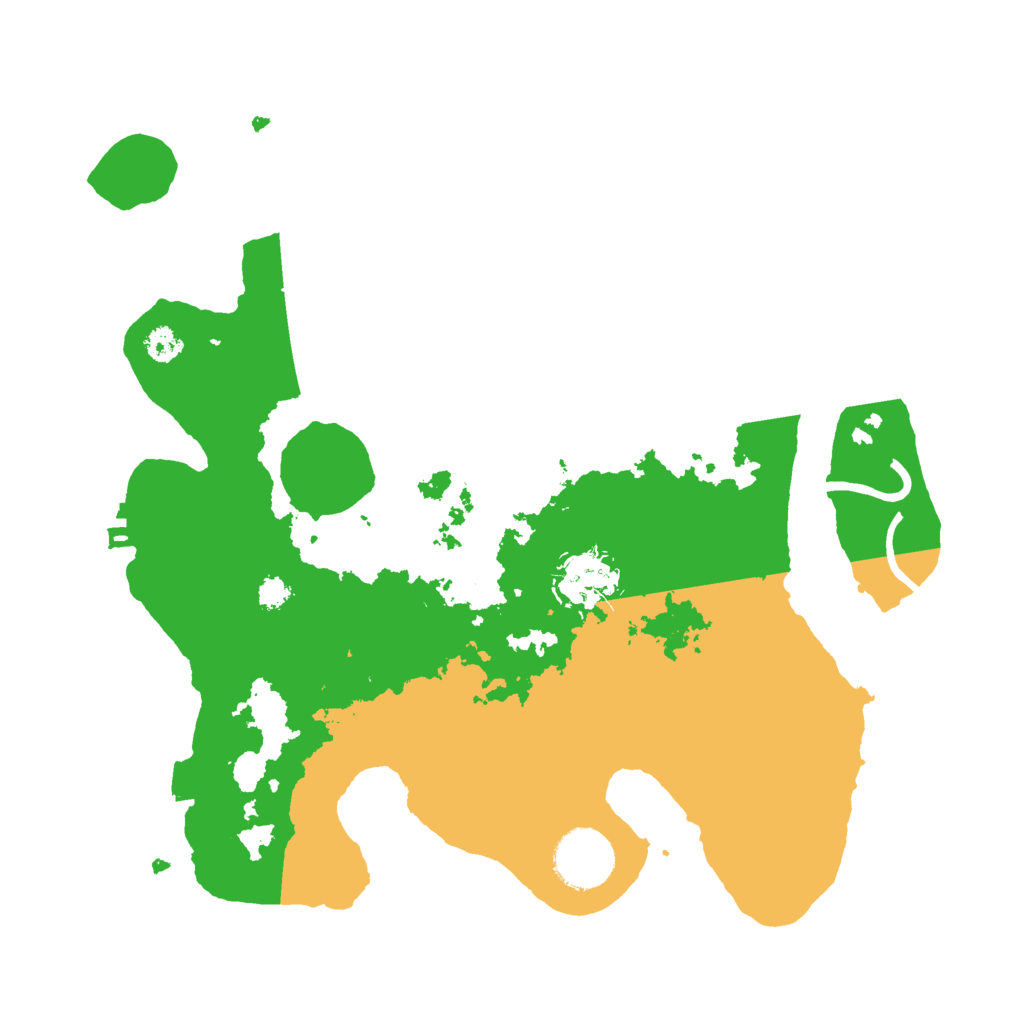 Biome Rust Map: Procedural Map, Size: 3000, Seed: 1412588066