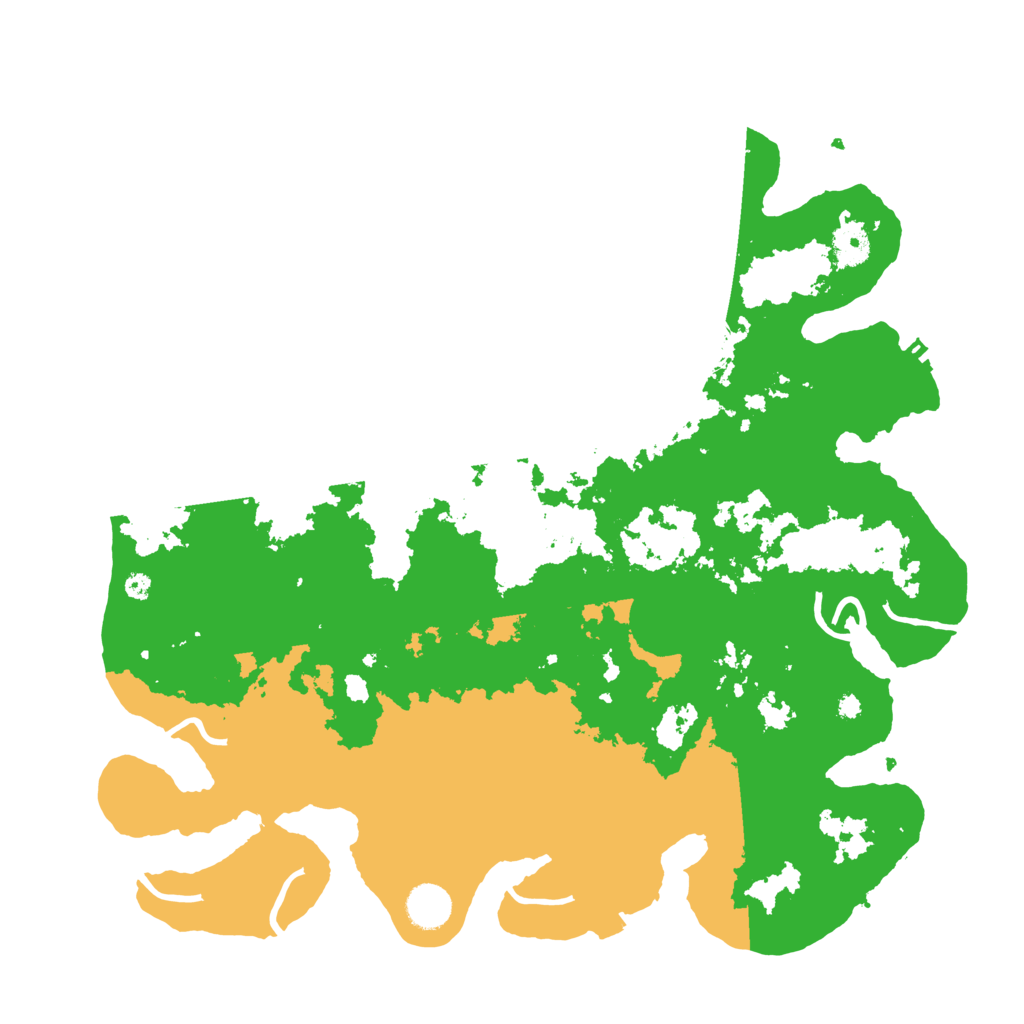 Biome Rust Map: Procedural Map, Size: 4000, Seed: 551873040