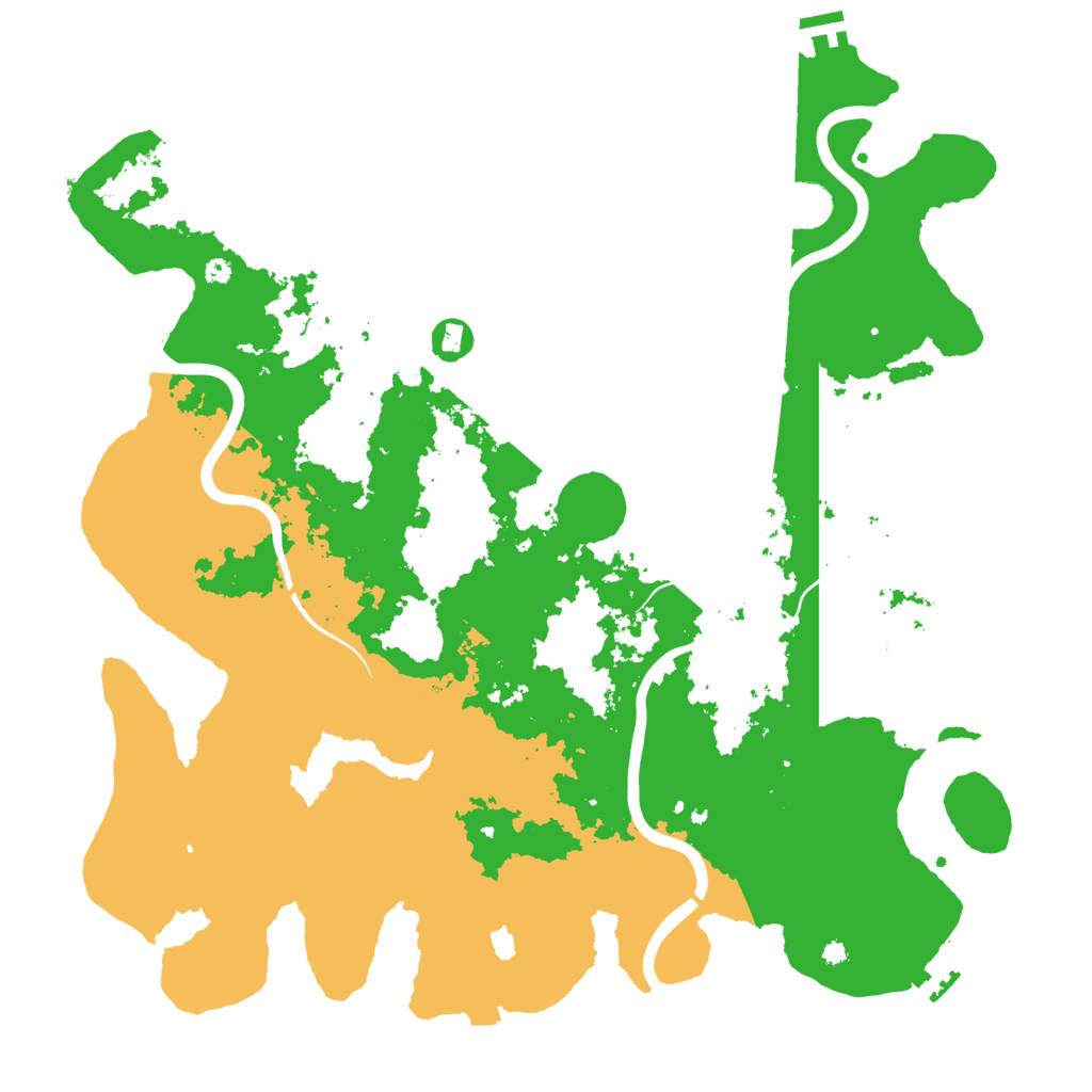 Biome Rust Map: Procedural Map, Size: 4200, Seed: 217052023