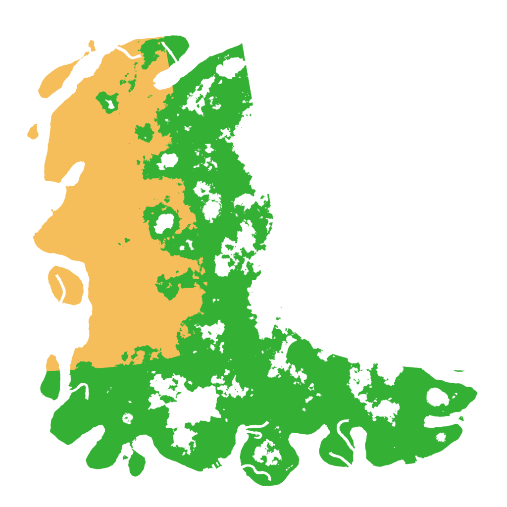 Biome Rust Map: Procedural Map, Size: 5000, Seed: 638728