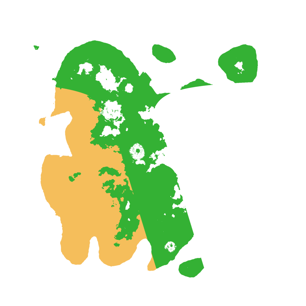 Biome Rust Map: Procedural Map, Size: 3000, Seed: 353275006