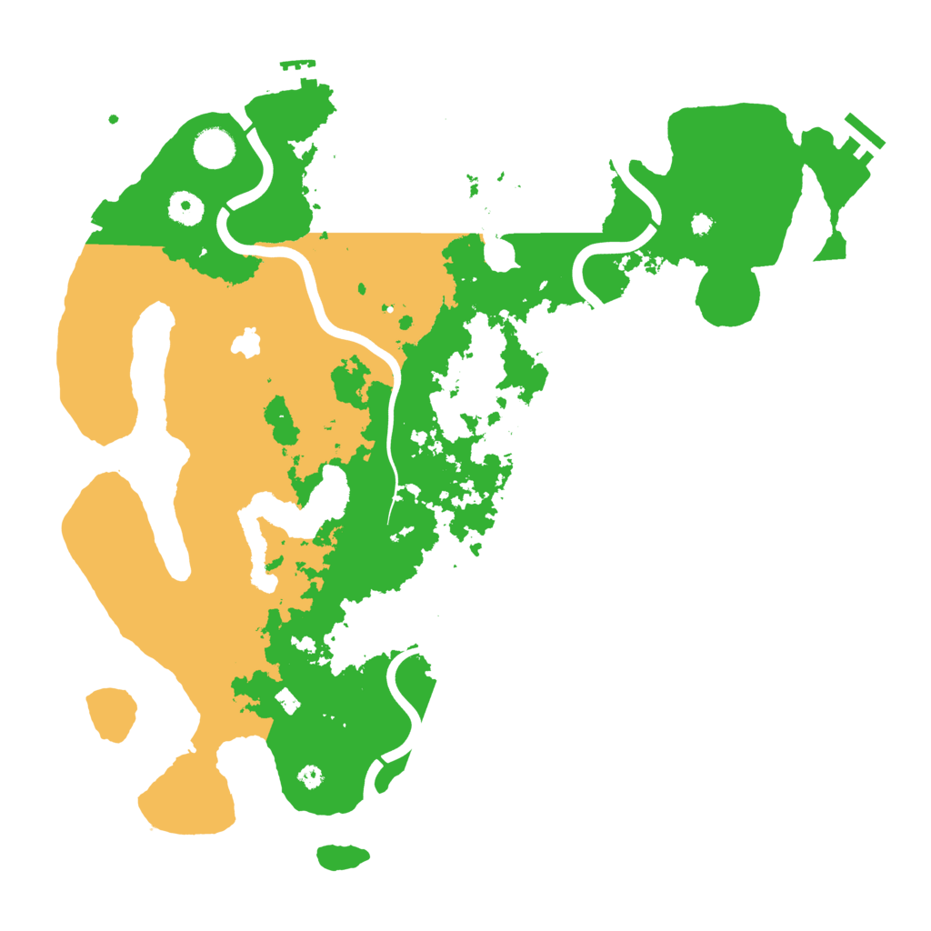 Biome Rust Map: Procedural Map, Size: 4000, Seed: 6098786