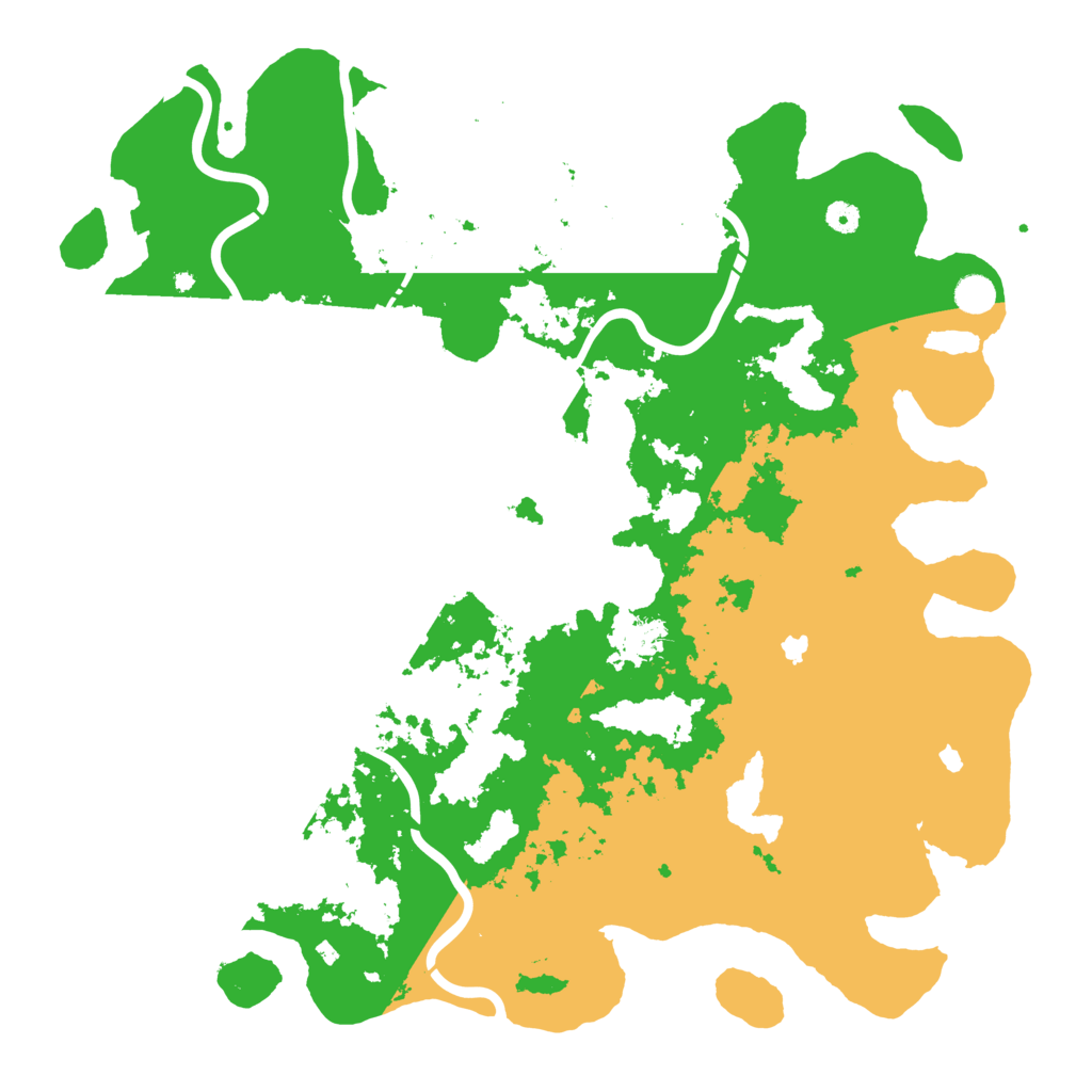 Biome Rust Map: Procedural Map, Size: 5000, Seed: 723147
