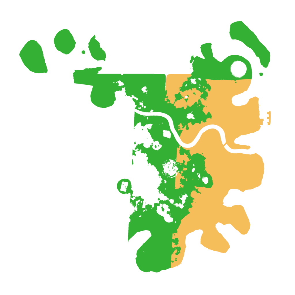 Biome Rust Map: Procedural Map, Size: 3250, Seed: 1613027456