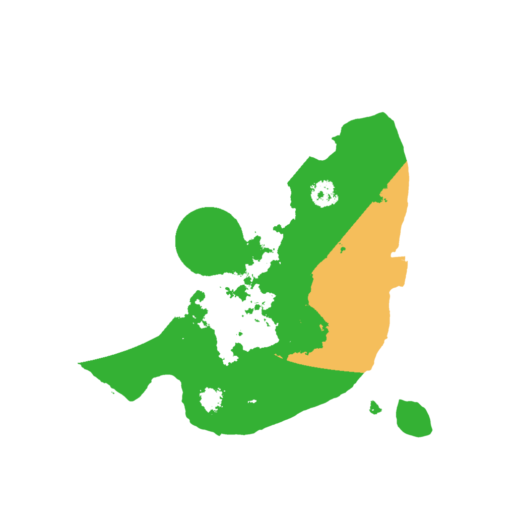Biome Rust Map: Procedural Map, Size: 1997, Seed: 13333