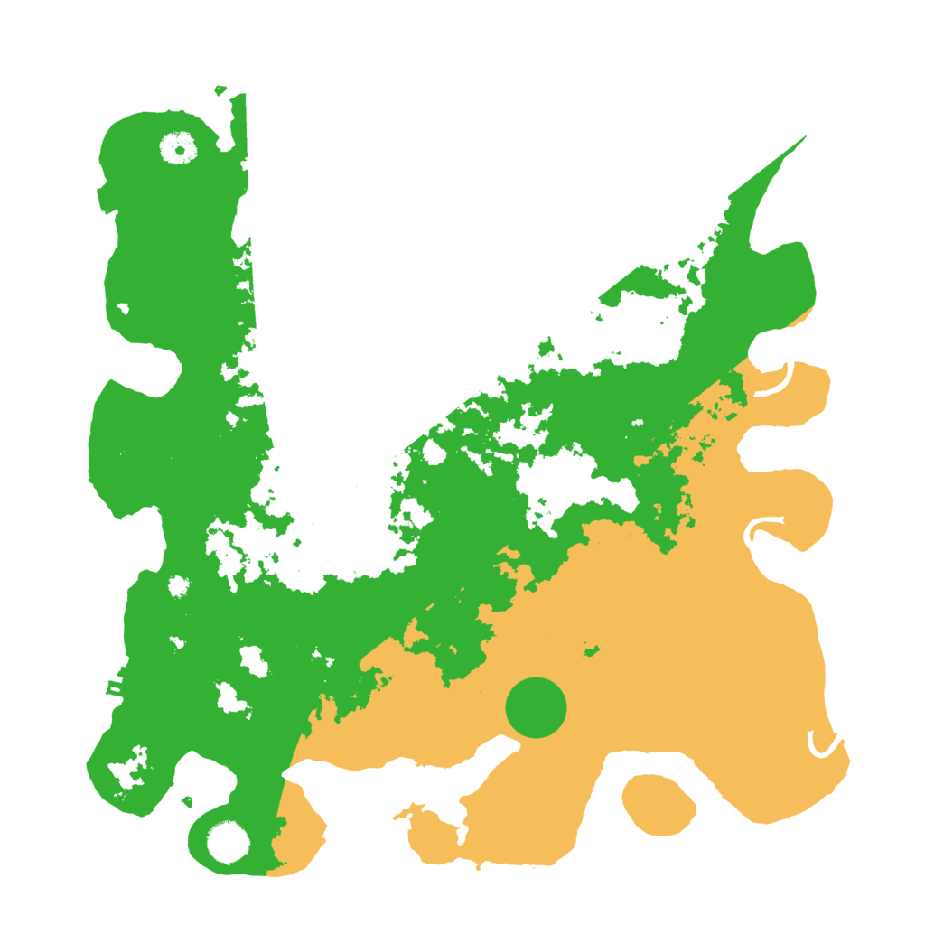Biome Rust Map: Procedural Map, Size: 4000, Seed: 1136540