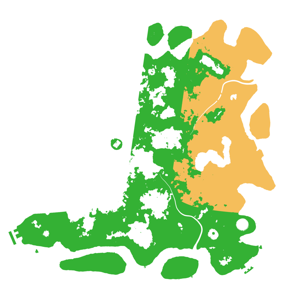 Biome Rust Map: Procedural Map, Size: 4250, Seed: 5598897