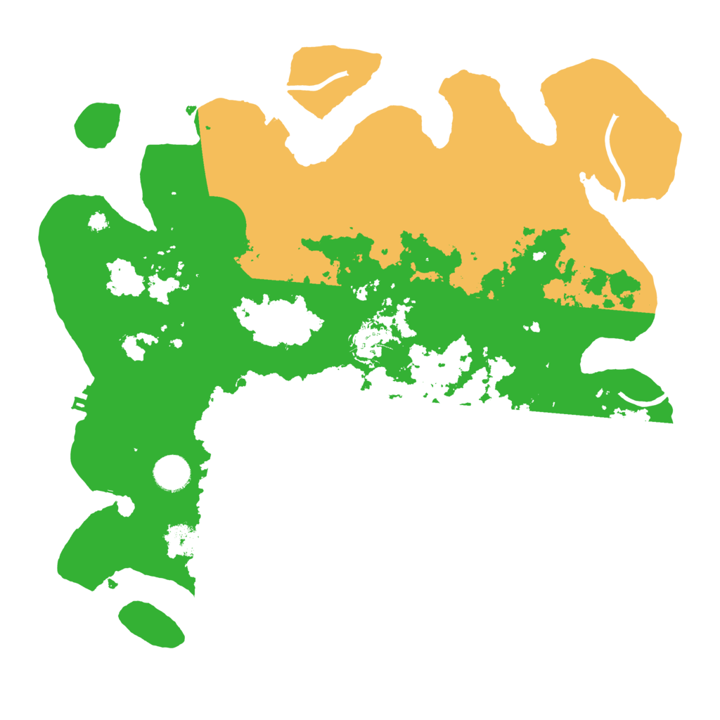 Biome Rust Map: Procedural Map, Size: 3500, Seed: 1882565323