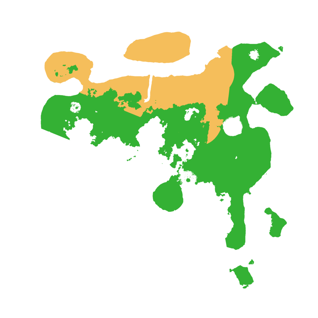 Biome Rust Map: Procedural Map, Size: 3000, Seed: 617944265