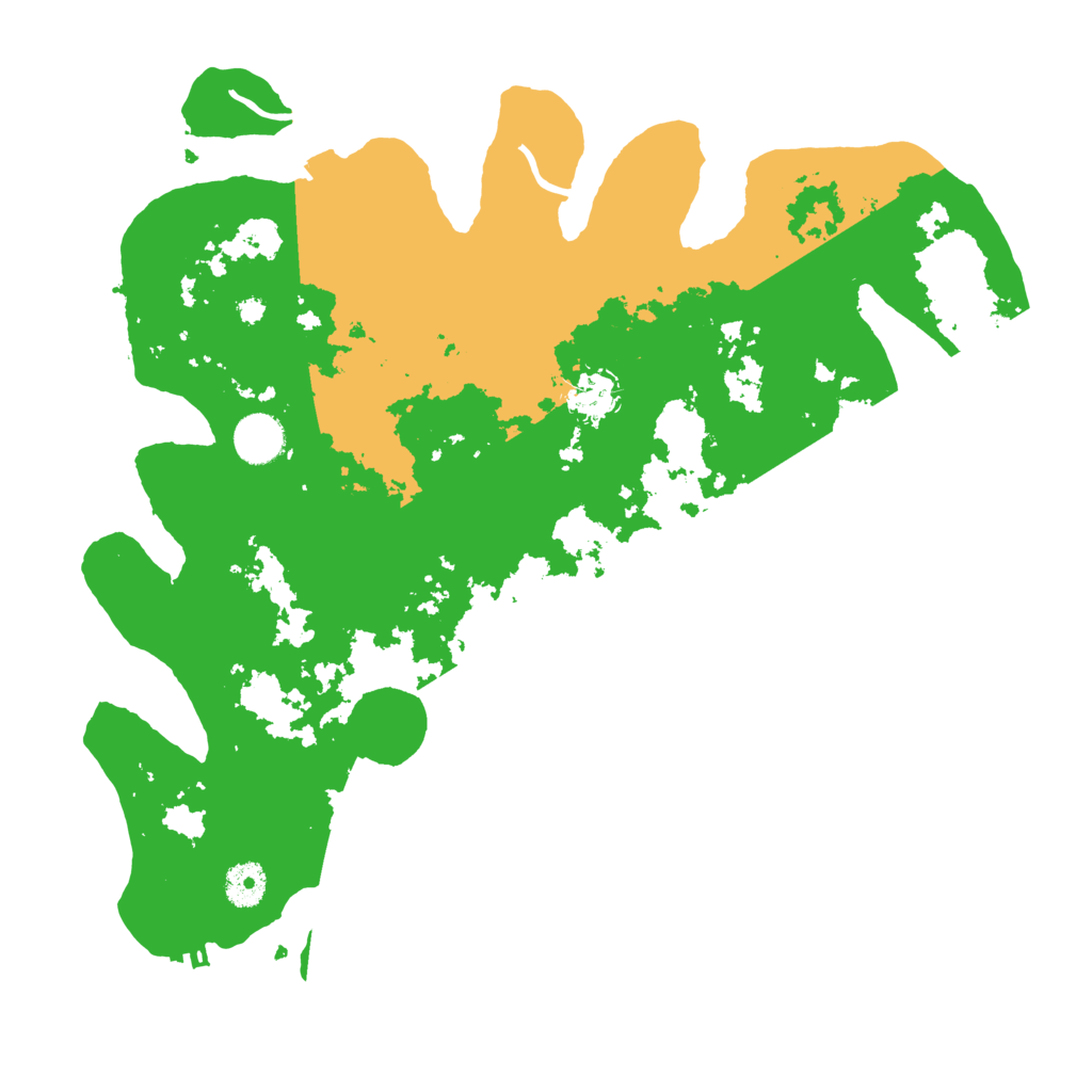 Biome Rust Map: Procedural Map, Size: 3800, Seed: 689835031