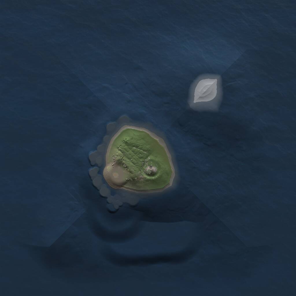 Rust Map: Procedural Map, Size: 1000, Seed: 538082366, 1 Monuments